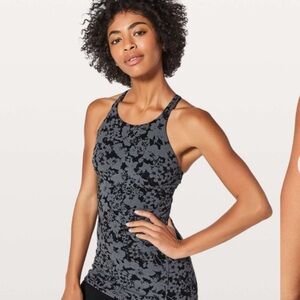 $68 lululemon athletica Slide with me multiway Efflorescent Nebula Black Tank 10